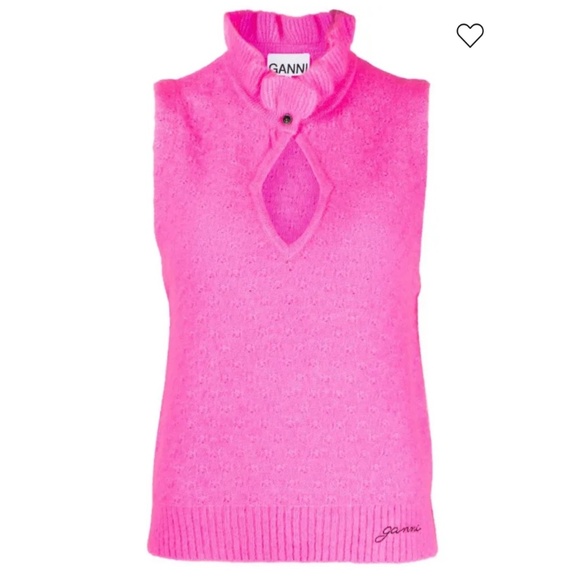 Ganni Tops - Pink Ganni Sweater top